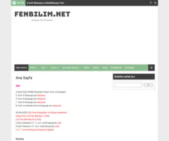 Fenbilim.net(Ana Sayfa) Screenshot