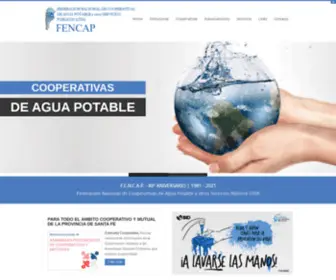 Fencapaguapotable.com.ar(FENCAP) Screenshot