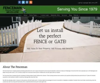 Fencemancompany.com(Vancouver Washington Fences) Screenshot