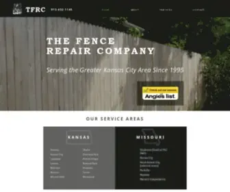 Fencerepaircompany.com(The Fence Repair Company) Screenshot