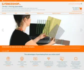 Fenceshop.eu(L'ecommerce di eccellenza per le recinzioni) Screenshot