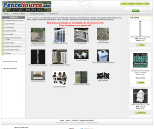 Fencesource.com(Fencesource) Screenshot