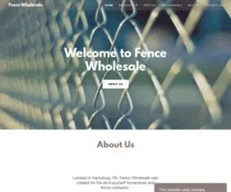 Fencewholesale.com(Fence Wholesale) Screenshot