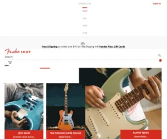 Fender.jp(フェンダー) Screenshot