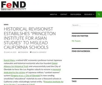 Fendnow.org(Feminist Network for Decolonization (FeND)) Screenshot