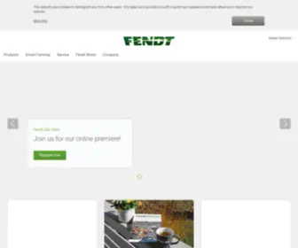 Fendt.com.au(Fendt Australia & New Zealand) Screenshot