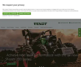 Fendt.com Screenshot