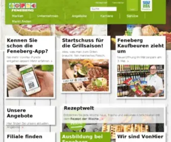 Feneberg.de(Feneberg Lebensmittel GmbH) Screenshot