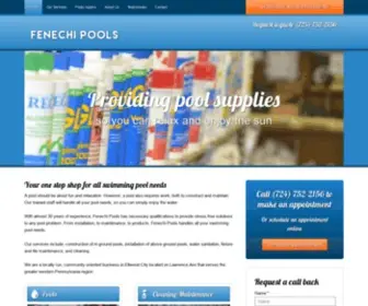 Fenechipools.com(Fenechi Pools) Screenshot