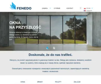 Fenedo.pl(Dystrybutor stolarki otworowej) Screenshot