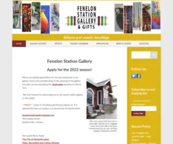 Fenelonstationgallery.com(Fenelon Station Gallery) Screenshot