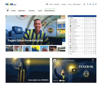 Fener.org(Fenerbahçe) Screenshot