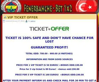 Fenerbahce-Bet1X2.com Screenshot
