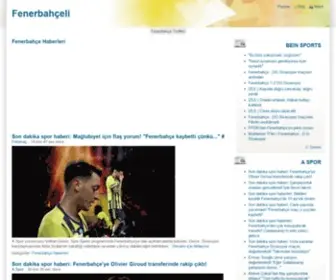 Fenerbahceli.com(Fenerbahçe Haberleri) Screenshot