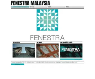Fenestra.com.my(Facade Engineers) Screenshot