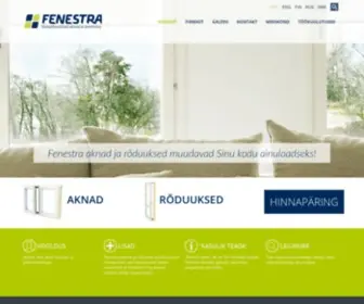 Fenestra.ee(Tere tulemast saidile Fenestra) Screenshot