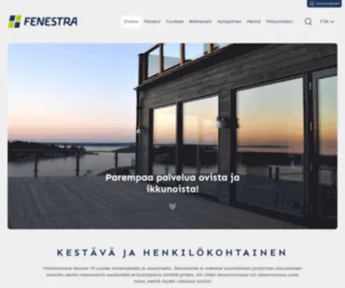 Fenestra.fi(Etusivu) Screenshot