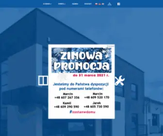 Fenetra.com.pl(Okna PCV Ostrów Wlkp) Screenshot