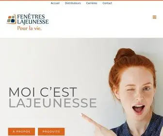 Fenetres-Lajeunesse.com(Accueil) Screenshot