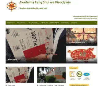 Feng-Shui.edu.pl(Akademia Feng Shui we Wrocławiu) Screenshot