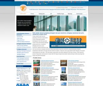 Fenglualuminium.asia(Ekstrusi Aluminium) Screenshot