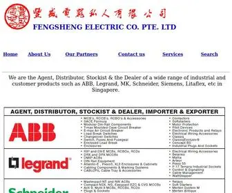 Fengshengelectric.com.sg Screenshot