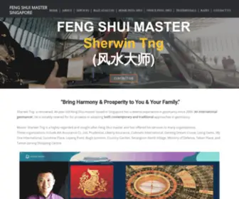Fengshuimaster-Singapore.com(Feng Shui Master Singapore) Screenshot