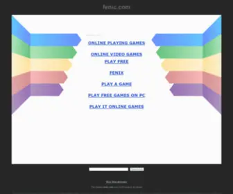 Fenic.com(fenic) Screenshot