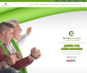 Fenieenergia.es(Feníe Energía) Screenshot