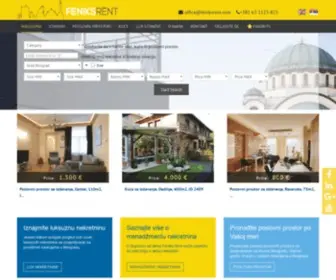 Feniksrent.com(Naslovna) Screenshot