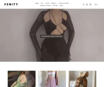 Fenityfashion.com(FENITY) Screenshot