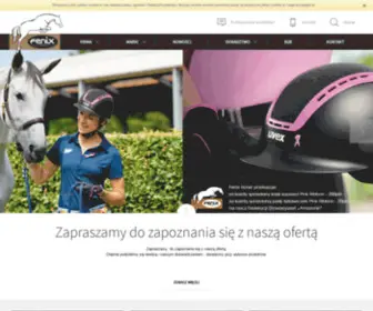 Fenix.net.pl(Hurtowania Artykułów Jeździeckich Fenix Horse spółka z o.o) Screenshot