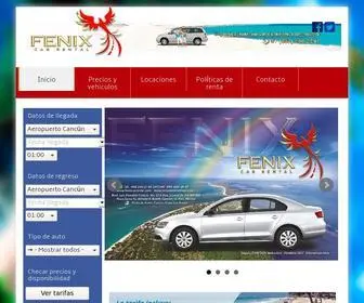 Fenixcarrental.com(Fenix Car Rental) Screenshot