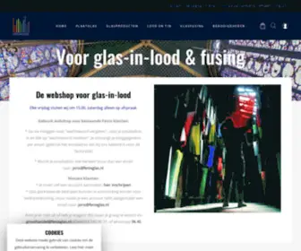 Fenixglas.nl(Fenix Glas) Screenshot