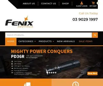 Fenixlight.com.au(LED Torches Australia) Screenshot