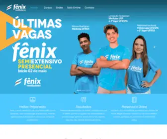 Fenixpre.com.br(Fênix Vestibulares) Screenshot