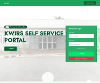 Fenixrms.com(KWIRS Self Service) Screenshot