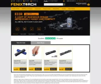 Fenixtorch.co.uk(Fenix LED Torches) Screenshot