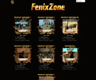 Fenixzone.com(San Andreas Multiplayer FenixZone SAMP) Screenshot