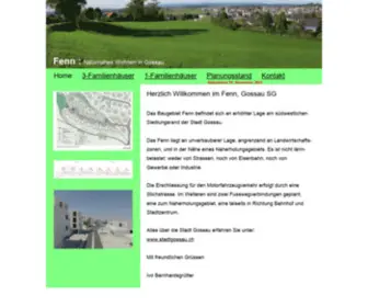 Fenn-Geissberg.ch(Bauland- aussicht-einfamilienhäuser-gossau sg-einfamilienhaus-mehrfamilienhaus-fenn-geissberg-eigentumswohnung-stockwerkeigentum-natur-naherholunggebiet-verkauf-bauland-erwerben-eigentum-wohnqualität-ruhig-sonnig-attika-tiefgarage-wohnung) Screenshot