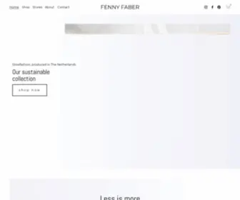 Fennyfaber.com(In 2008 Fenny Faber started her own slowfashion label) Screenshot