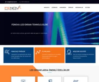 Fenova.com.tr(Fenova Teknoloji) Screenshot