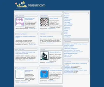 Fensinif.com(4.5.6.7.8.Sınıf) Screenshot