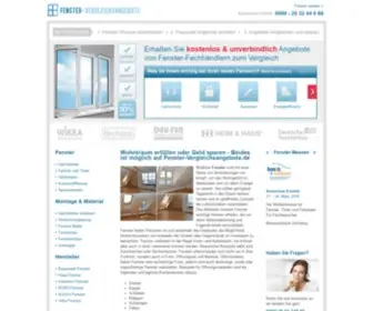 Fenster-Vergleichsangebote.de(Fenster) Screenshot