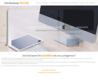 Fentler.com(EDV-Beratung Fentler) Screenshot