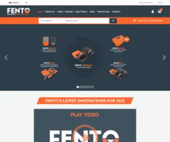 Fentokneeprotection.com(FENTO Knee protectors) Screenshot