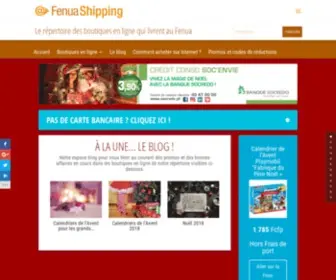 Fenuashipping.com(Les sites qui livrent en Polynésie) Screenshot