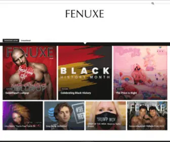 Fenuxe.com(Fenuxe Magazine) Screenshot