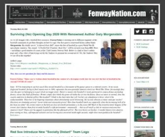 Fenwaynation.com(Red Sox) Screenshot