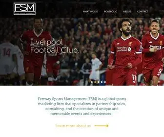Fenwaysportsmanagement.com(Fenway Sports Management) Screenshot